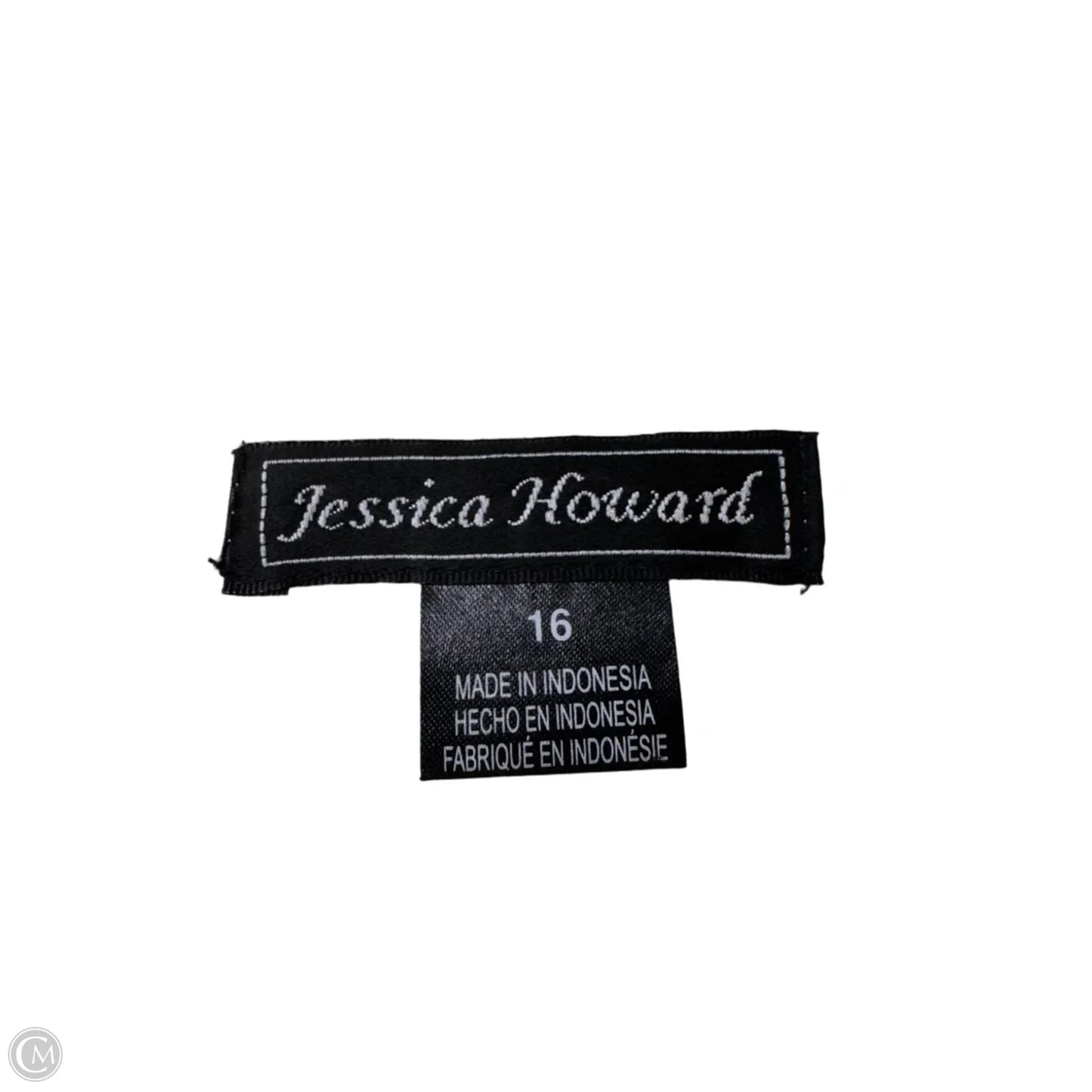 Dress Casual Midi By Jessica Howard In Blue & Yellow, Size: 16