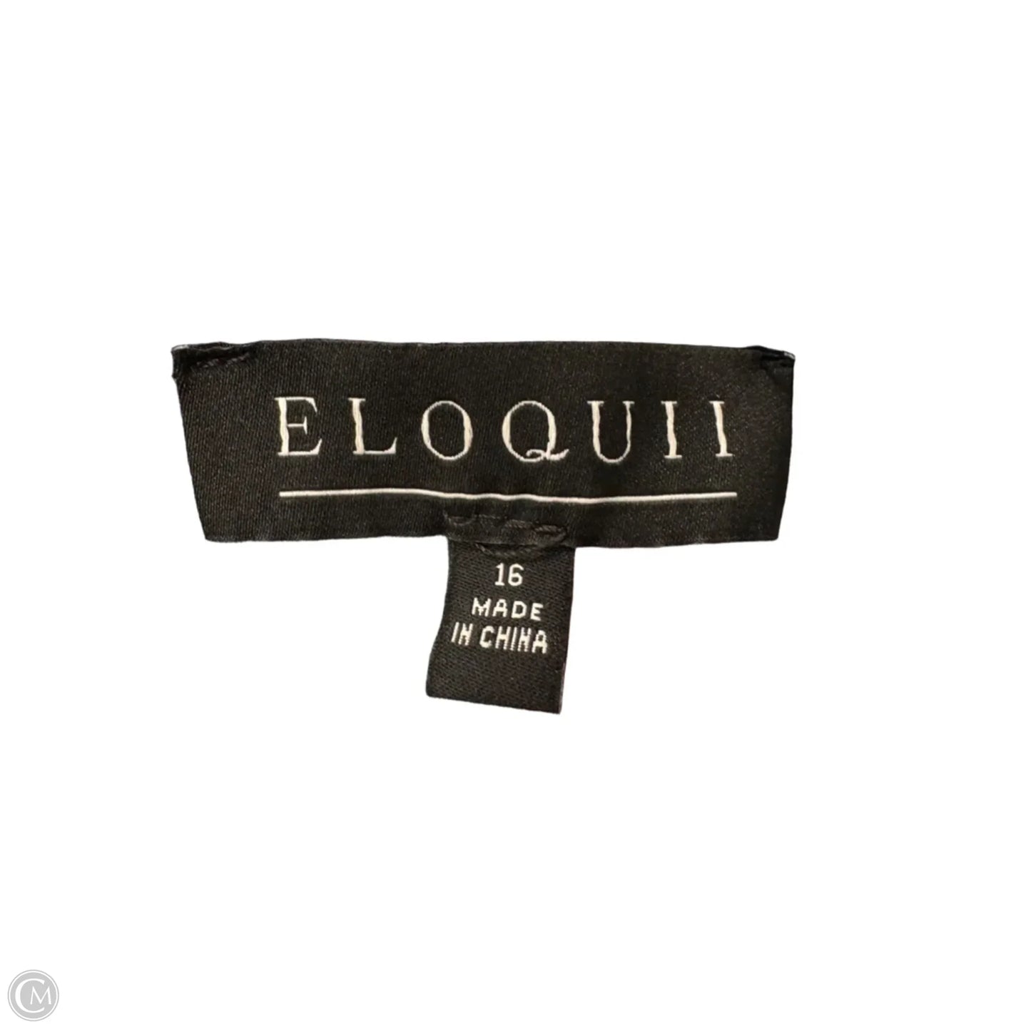 Dress Casual Maxi By Eloquii In Blue & Red, Size: 16