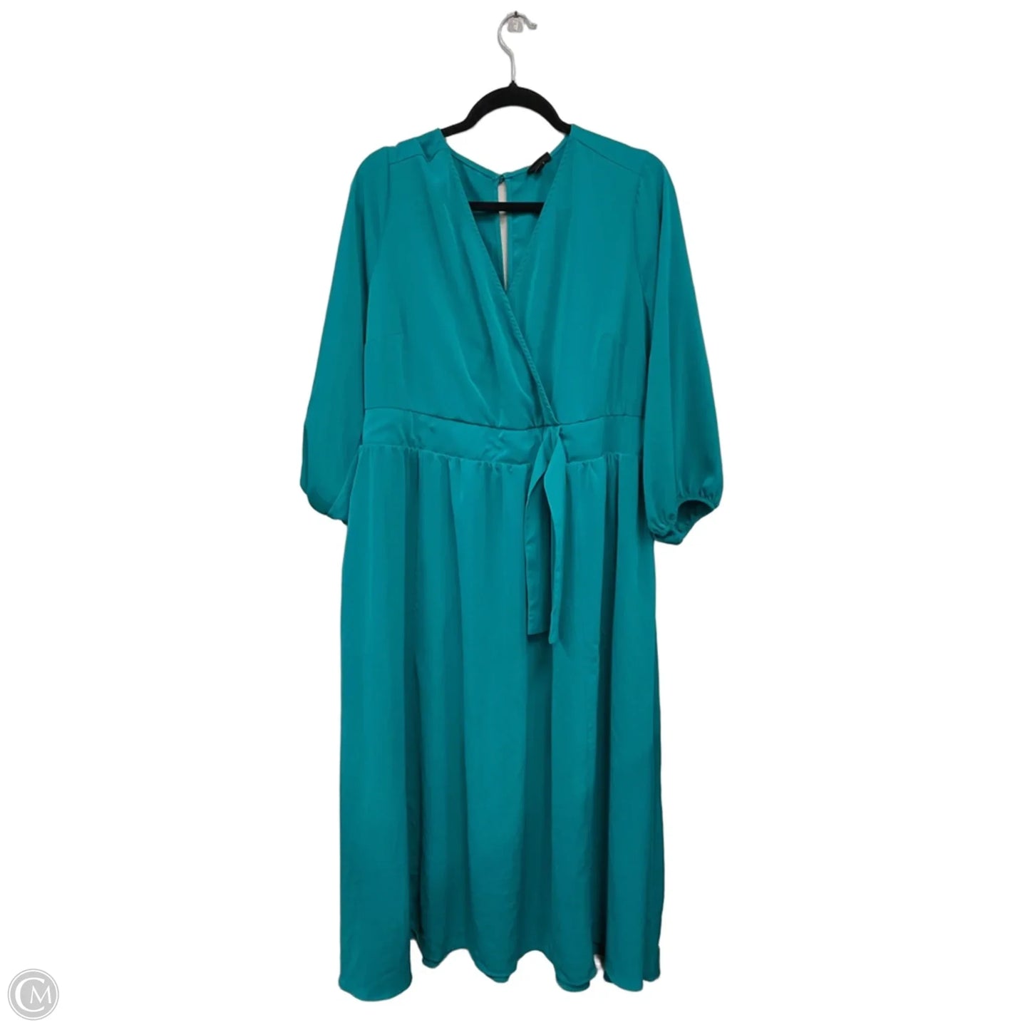Dress Casual Maxi By Torrid In Teal, Size: 1x