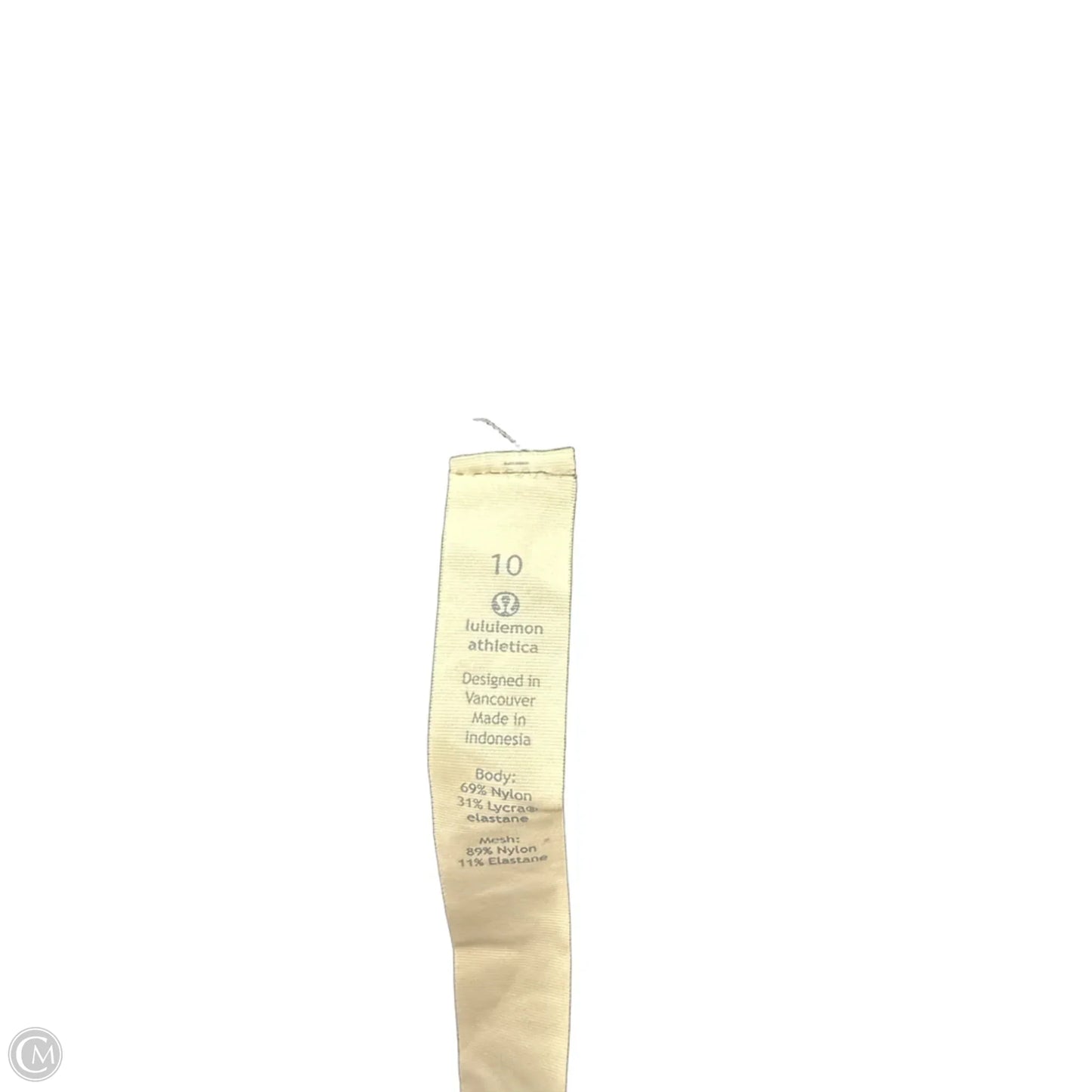 Athletic Leggings Capris By Lululemon In Black, Size: 10