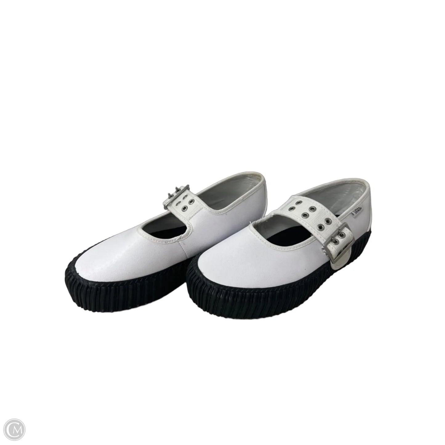 Shoes Sneakers By Vans In White, Size: 8