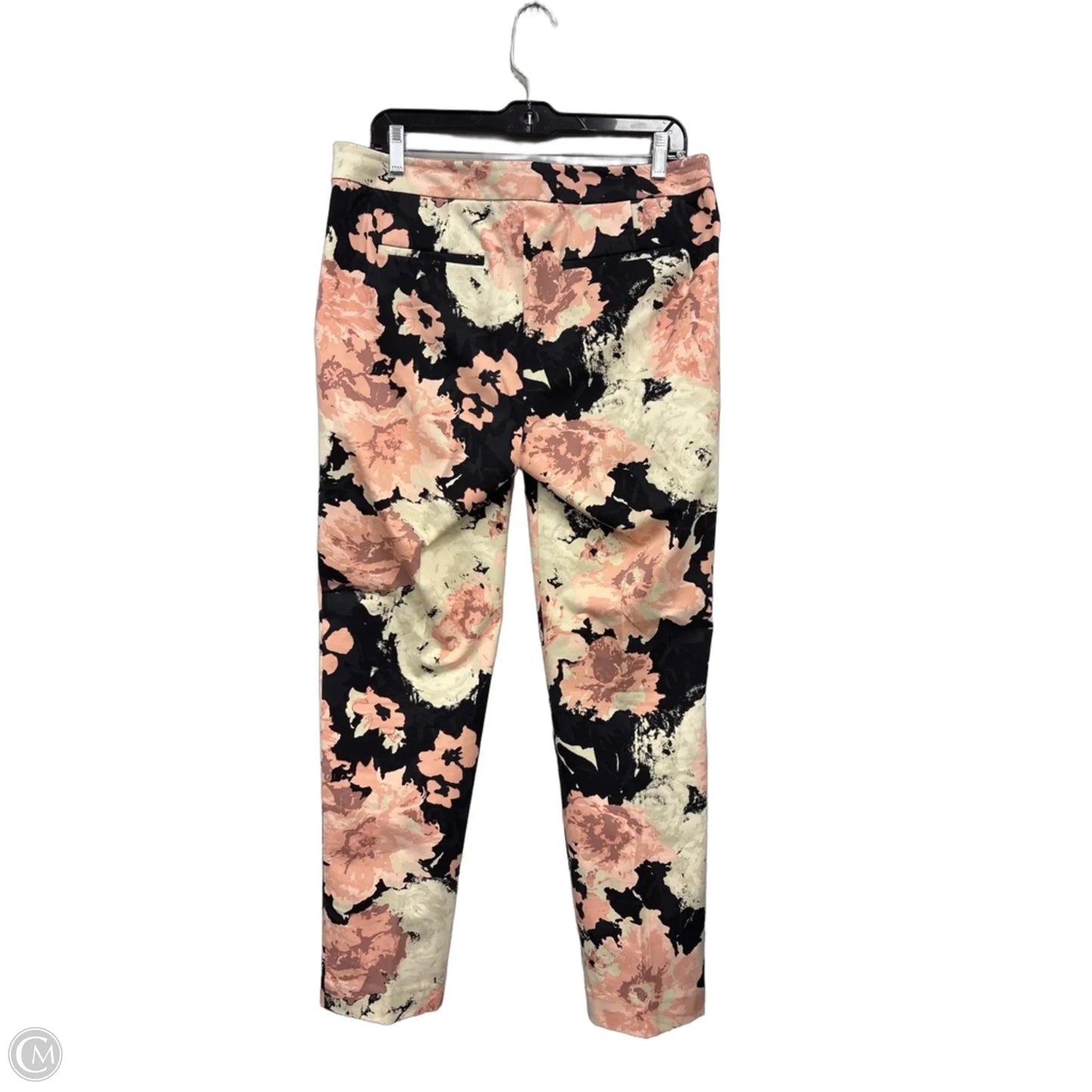 Pants Dress By Talbots In Black & Pink, Size: 10