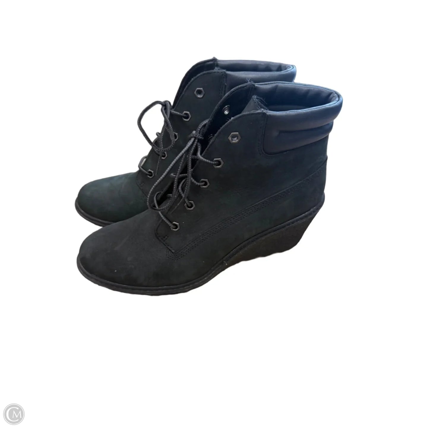 Boots Ankle Heels By Timberland In Black, Size: 8.5