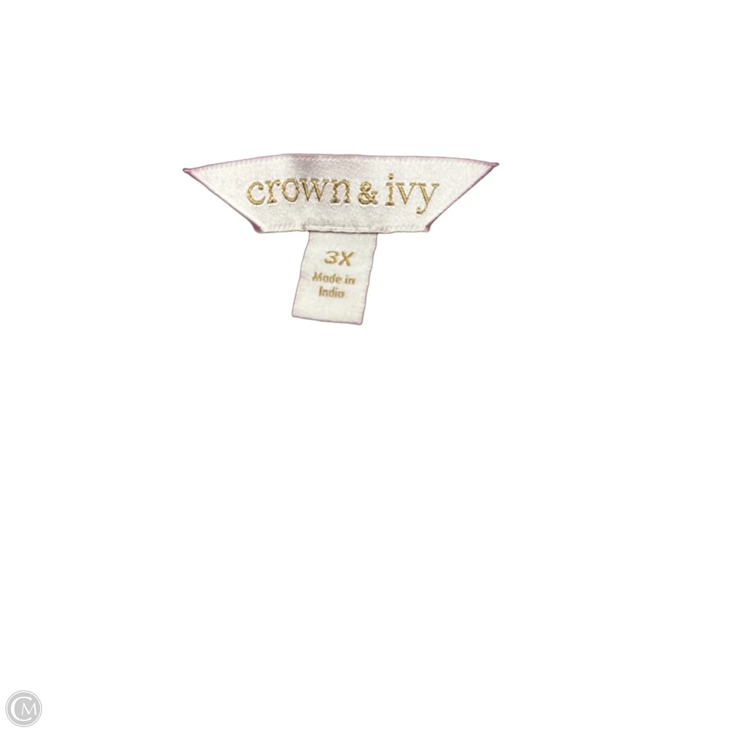 Dress Casual Short By Crown And Ivy In Pink, Size: 2x