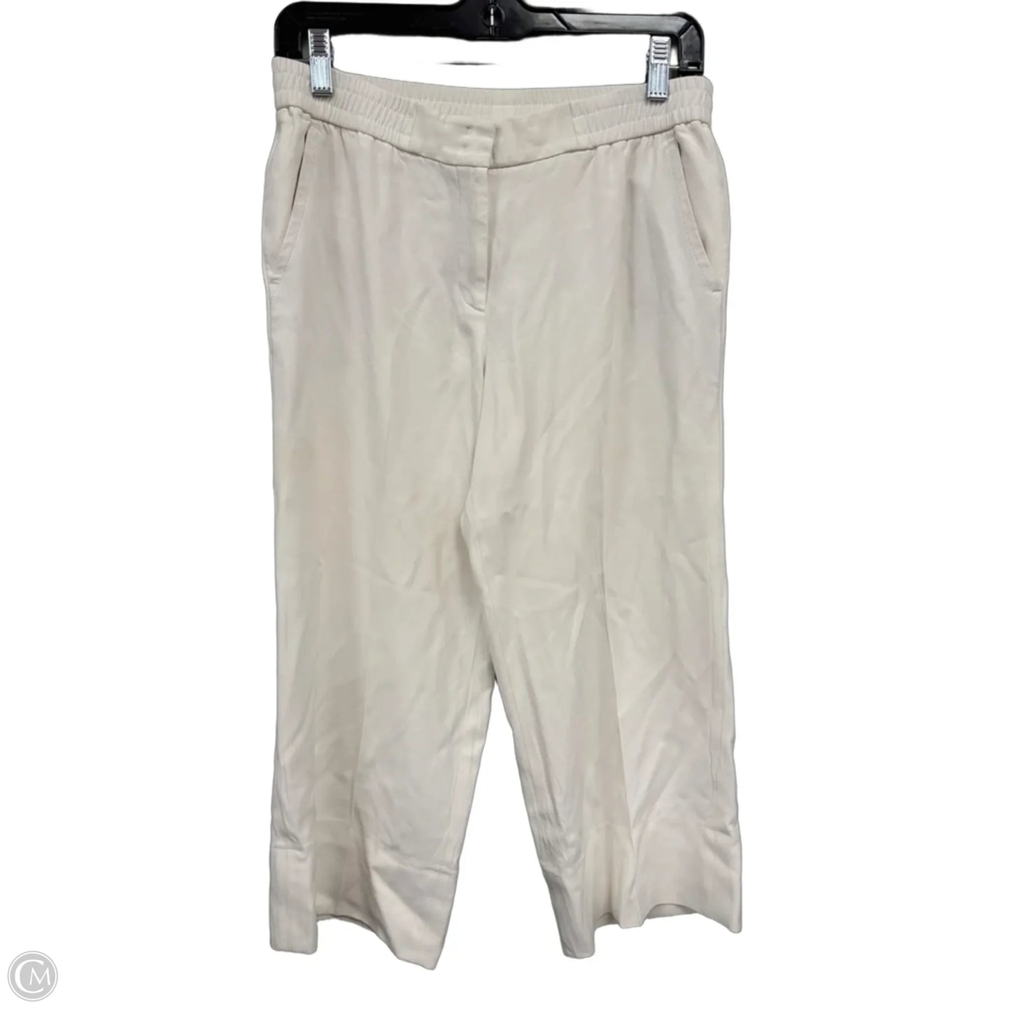 Pants Cropped By Akris In White, Size: 6