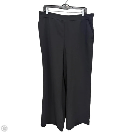 Pants Wide Leg By Loft In Black, Size: L