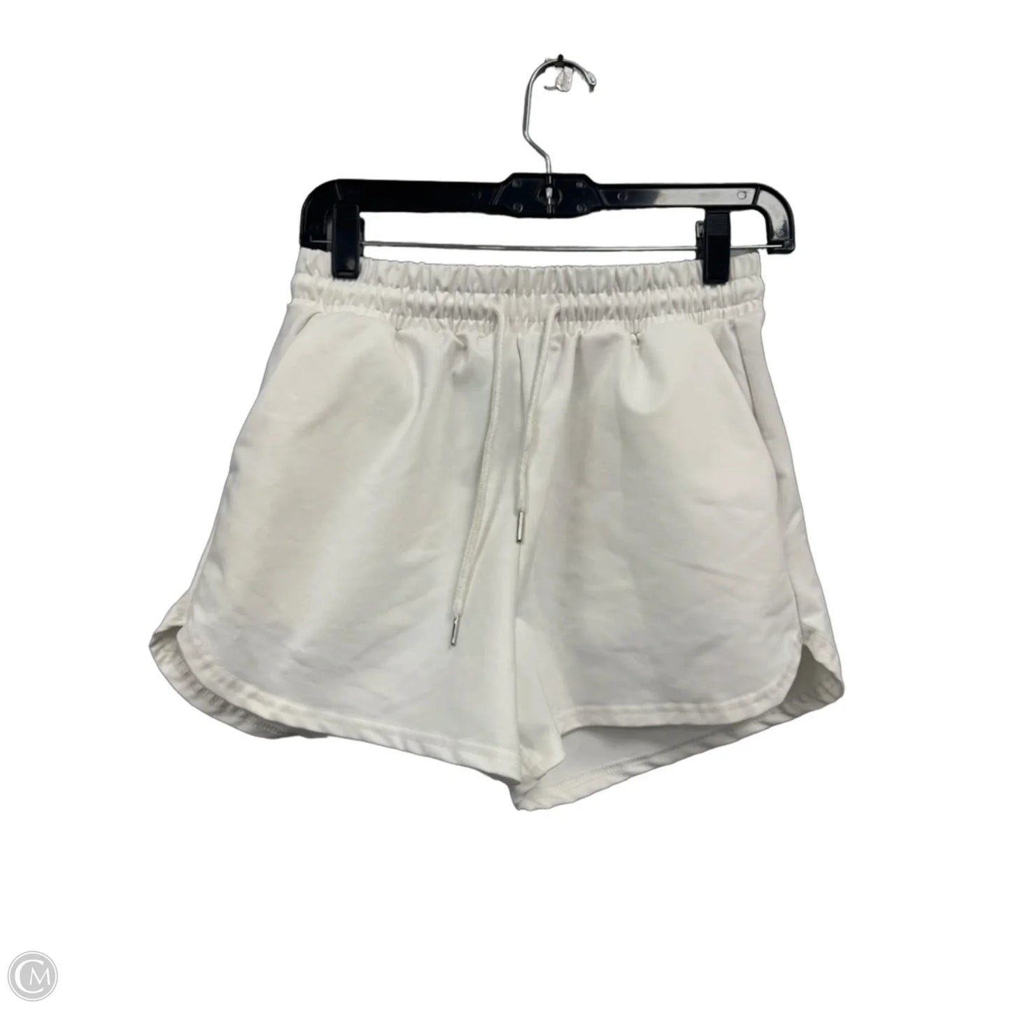 Athletic Shorts By Shein In White, Size: M