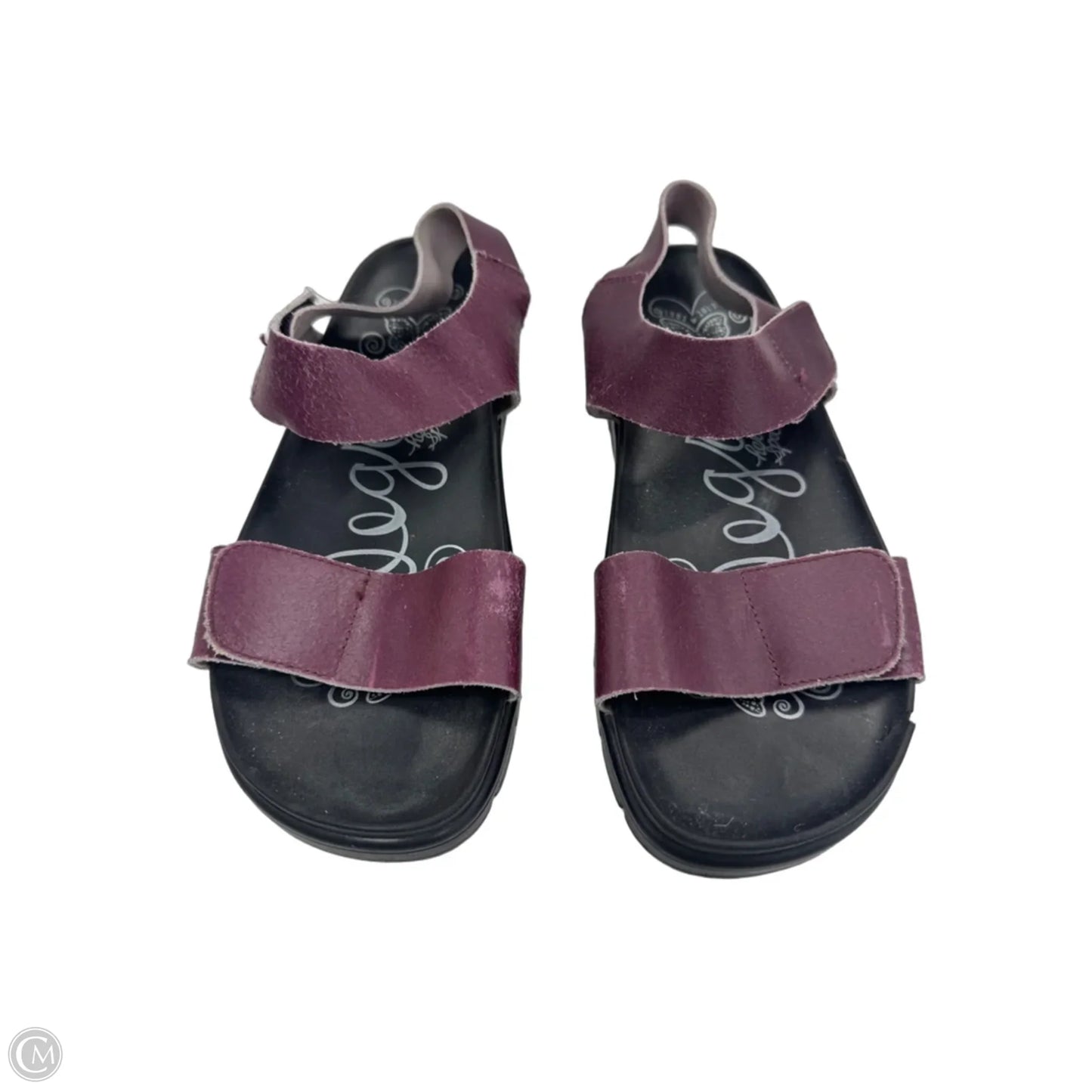 Sandals Heels Platform By Alegria In Purple, Size: 9.5