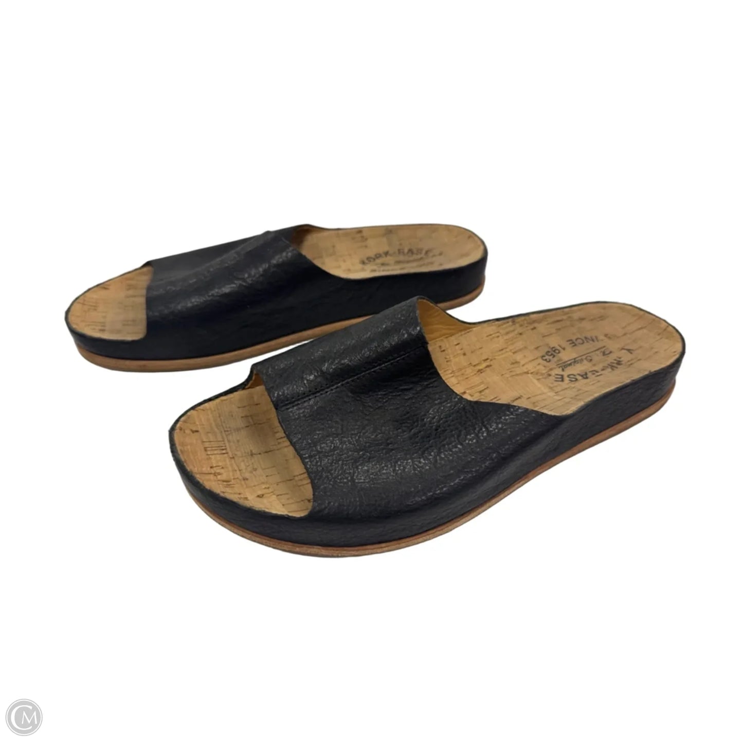 Sandals Flats By Kork Ease In Black, Size: 9