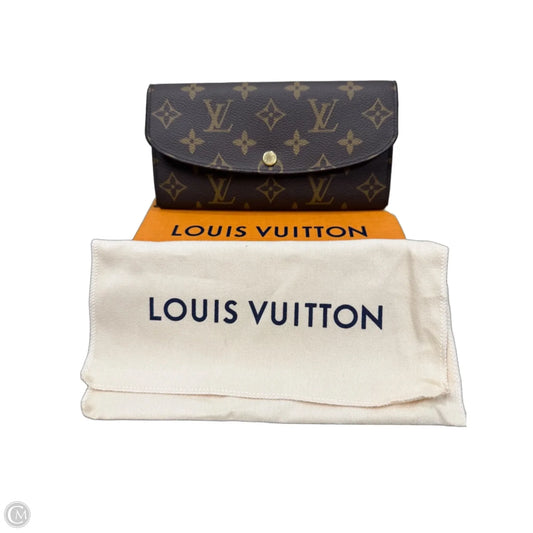 Wallet Luxury Designer By Louis Vuitton, Size: Medium