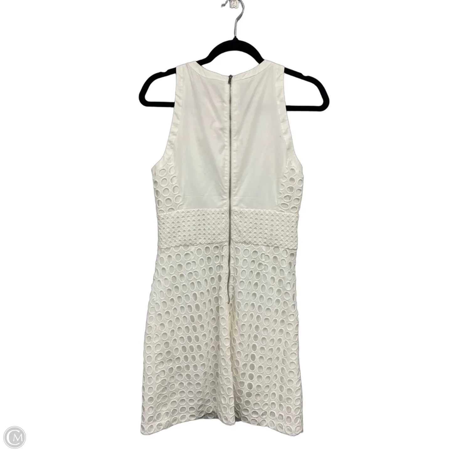Dress Casual Midi By Banana Republic In White, Size: 10p