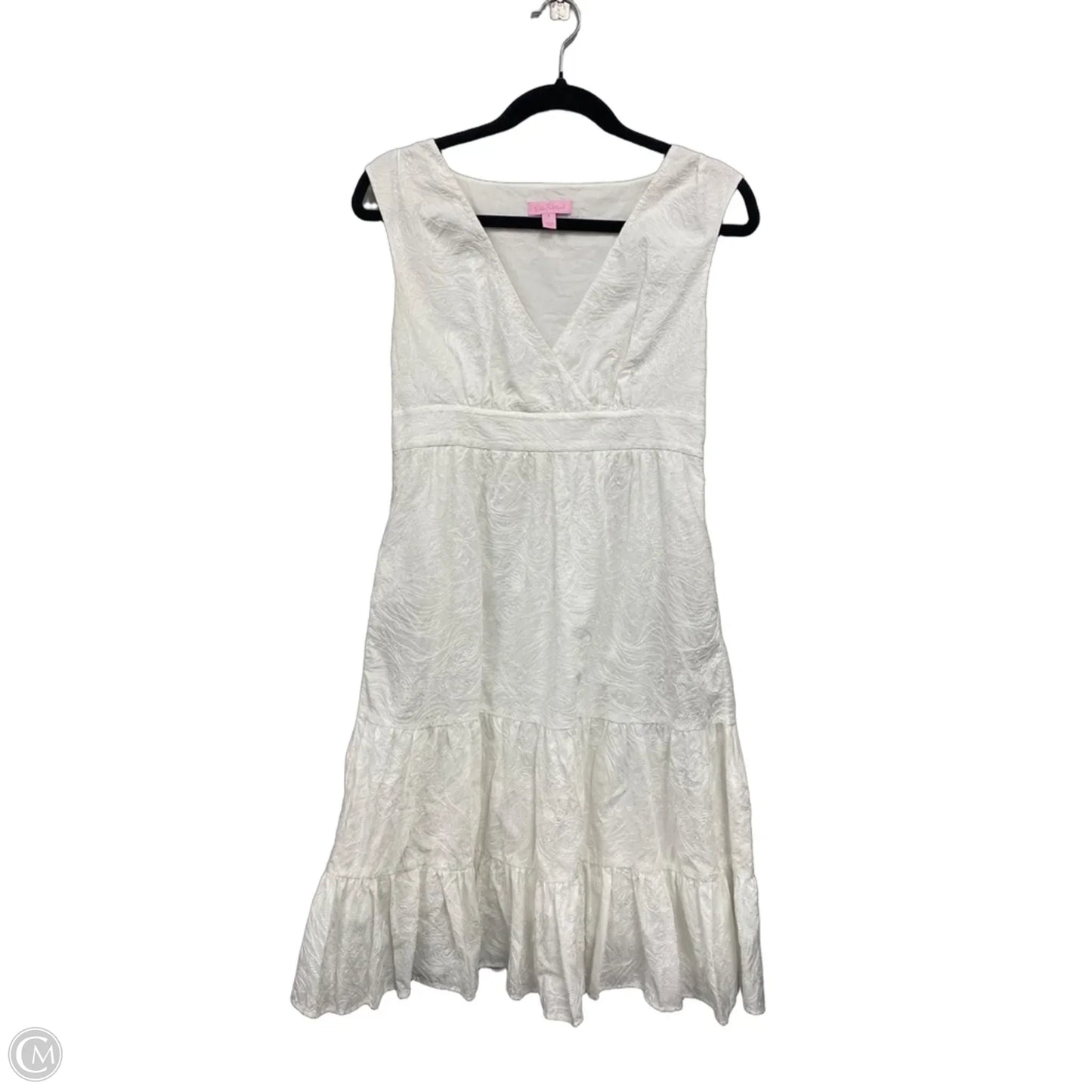 Dress Designer By Lilly Pulitzer In White, Size: 4
