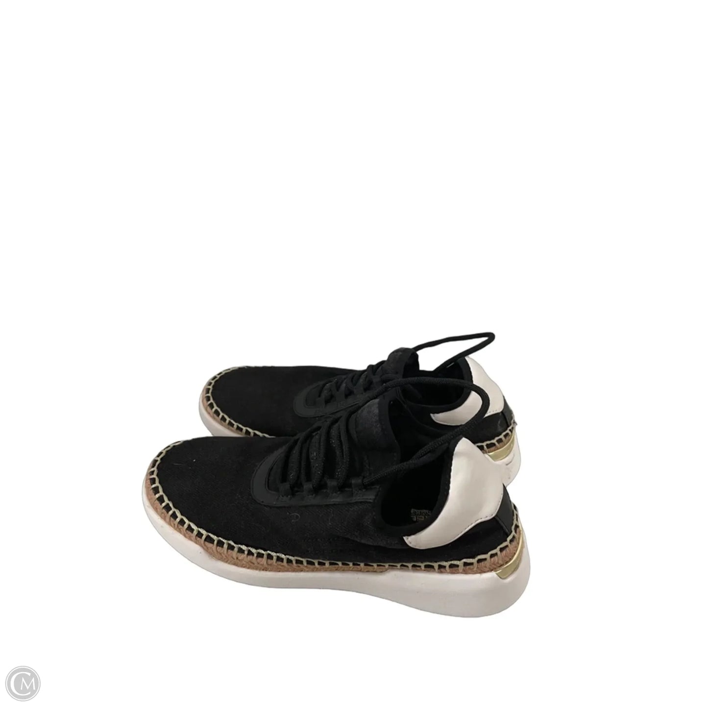 Shoes Sneakers By Michael By Michael Kors In Black & White, Size: 5.5