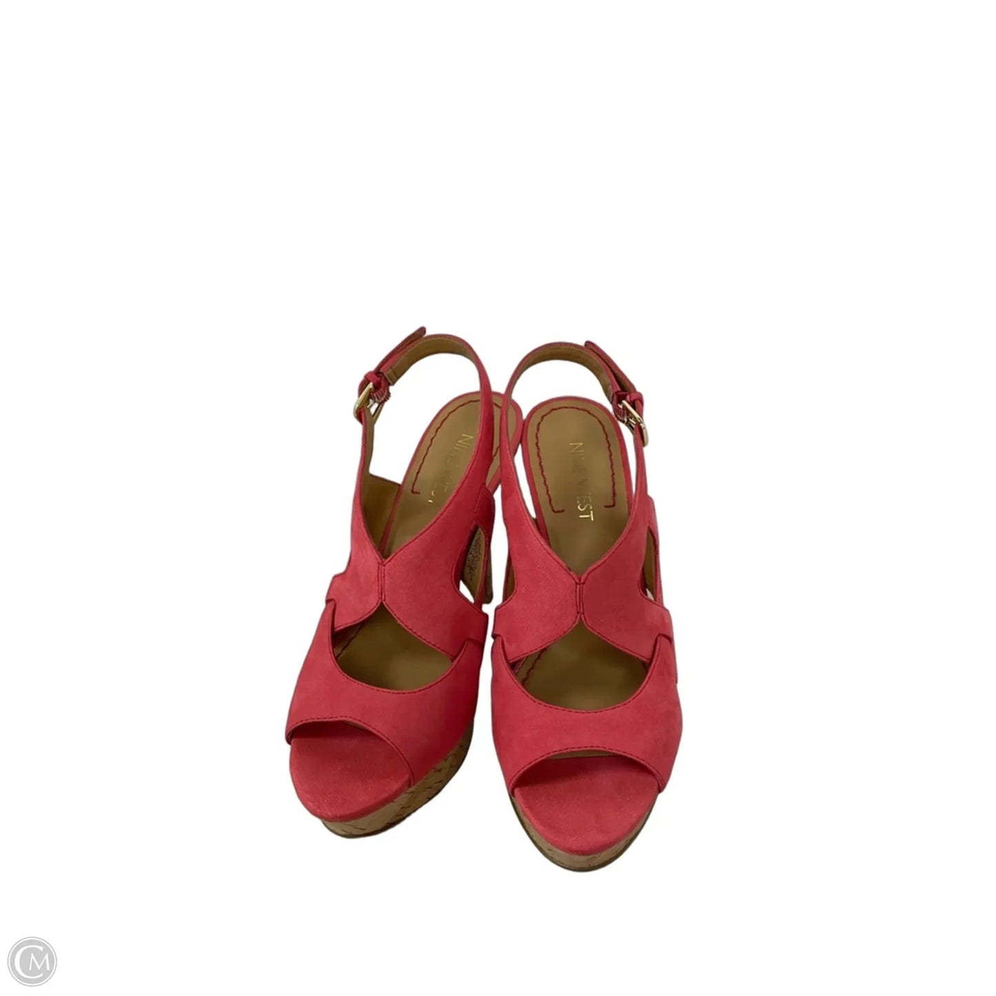 Shoes Heels Stiletto By Nine West In Pink & Tan, Size: 5