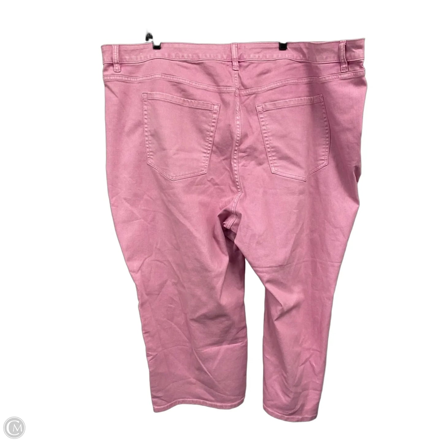Jeans Straight By Lane Bryant In Pink, Size: 4x
