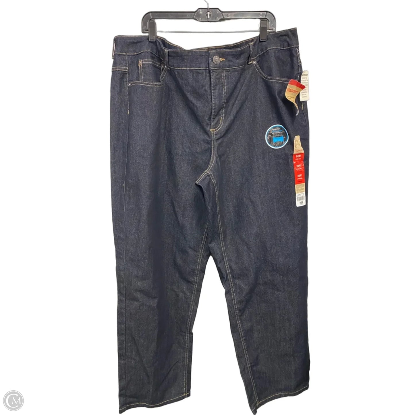 Jeans Straight By Clothes Mentor In Blue Denim, Size: 26