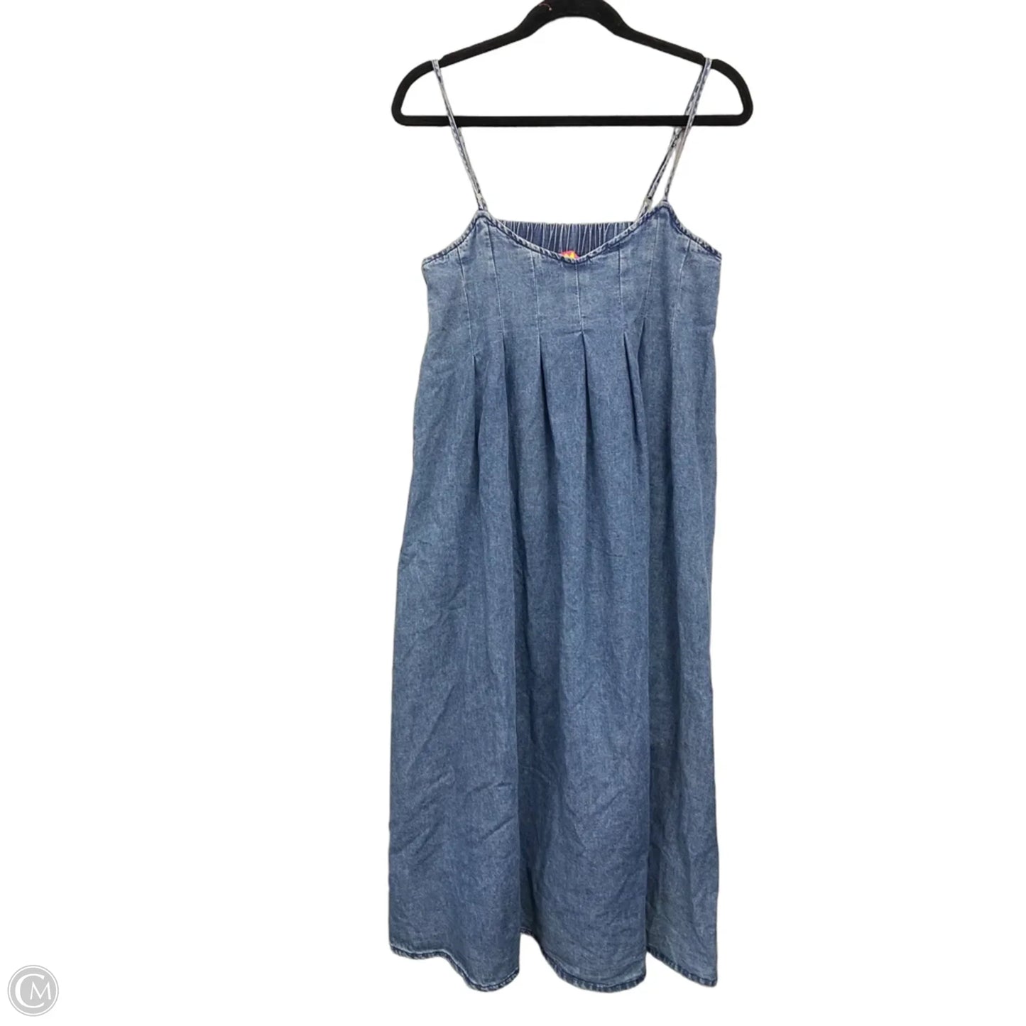 Dress Casual Midi By Thml In Blue Denim, Size: M