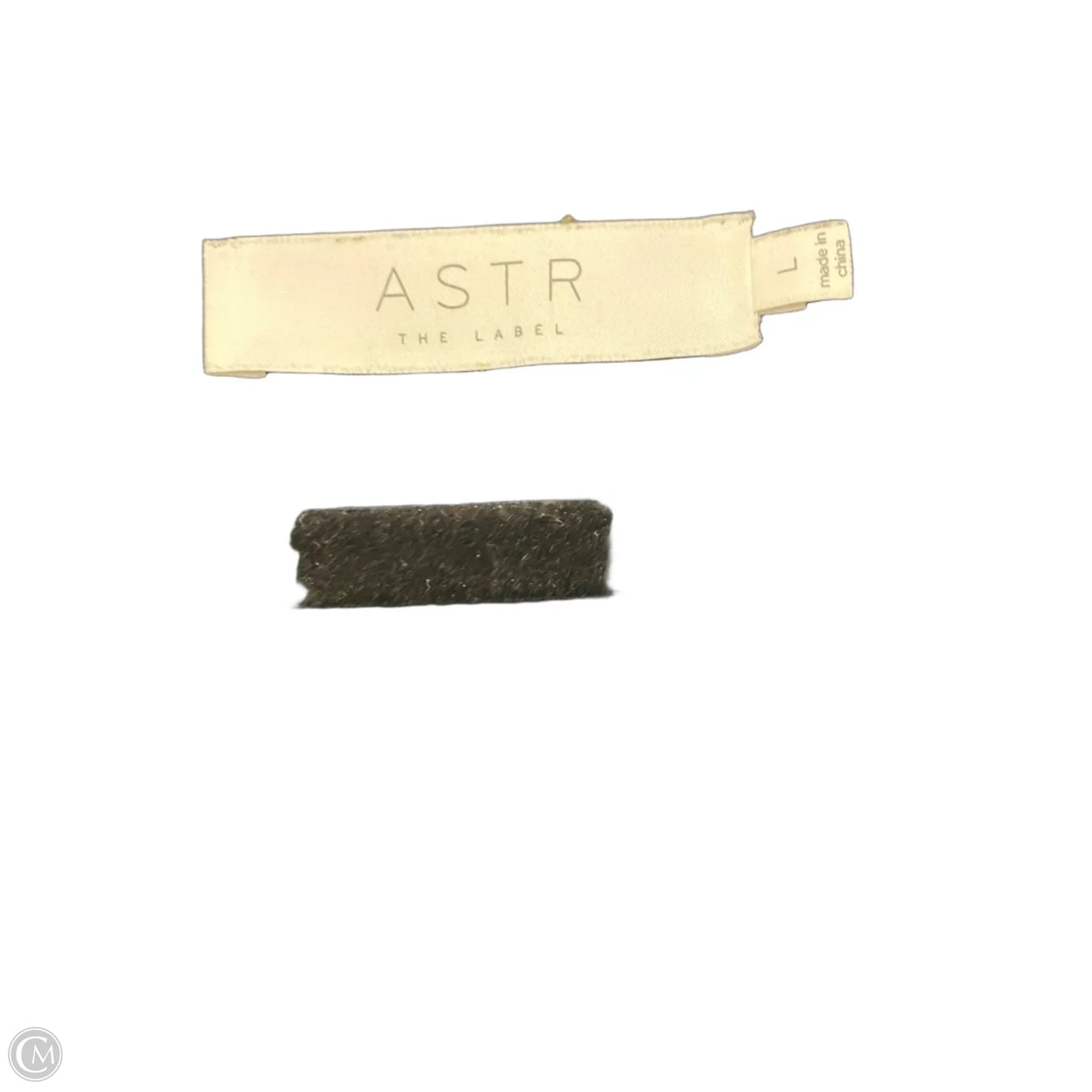 Dress Casual Short By Astr The Label In Black & Blue, Size: L