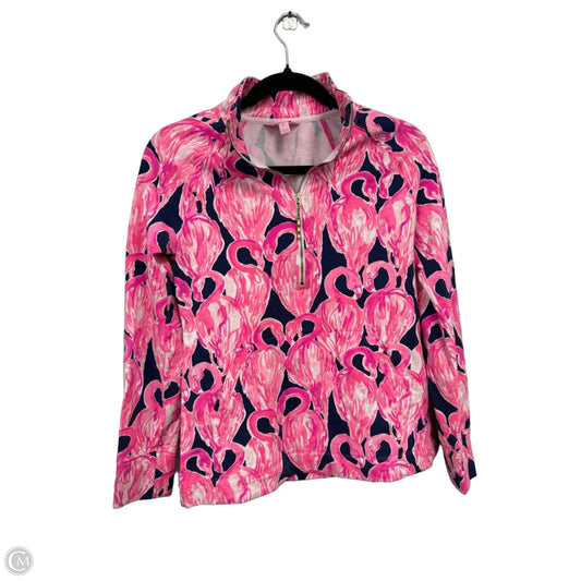 Jacket Designer By Lilly Pulitzer In Blue & Pink, Size: Xs