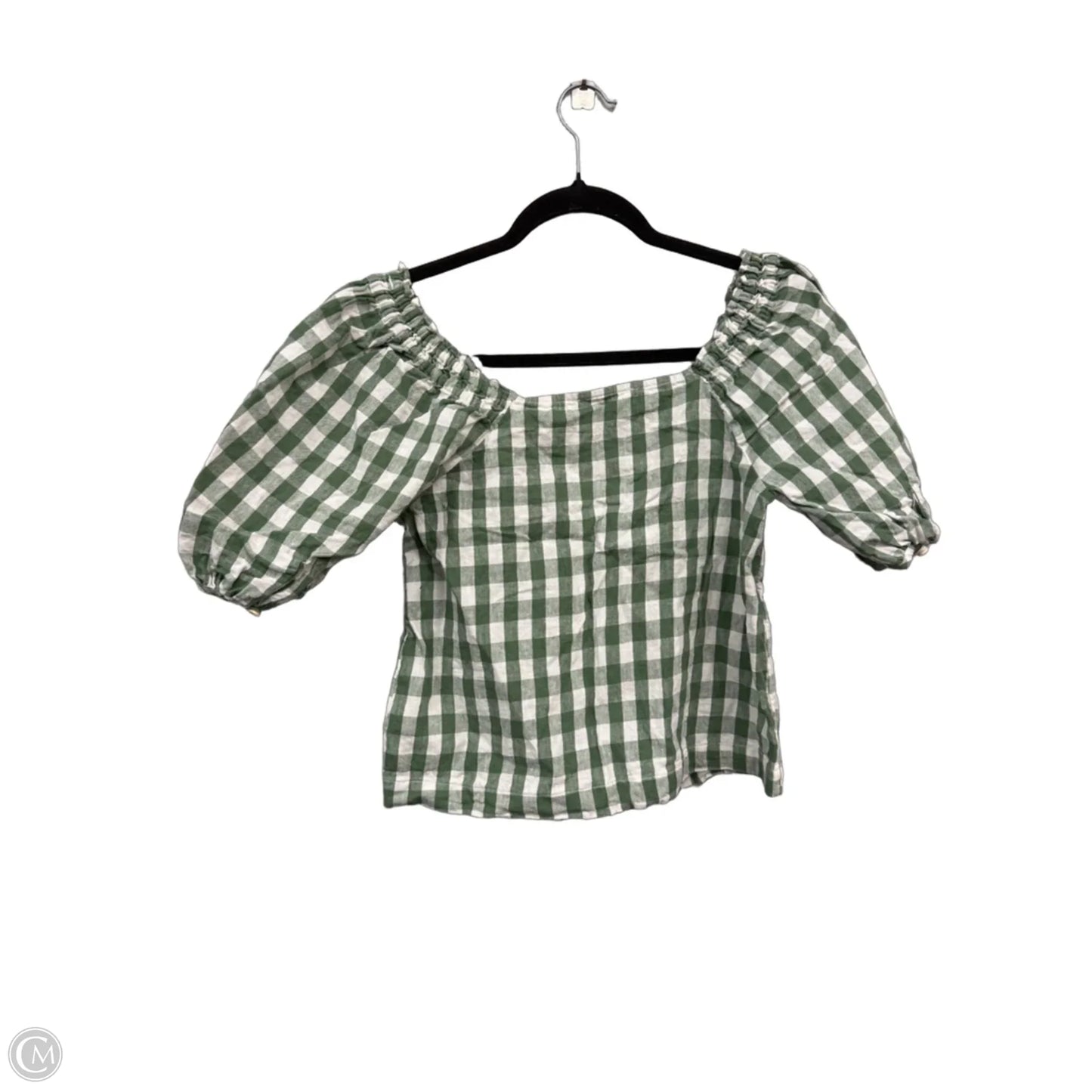 Shorts Set By Madewell In Green & White, Size: S
