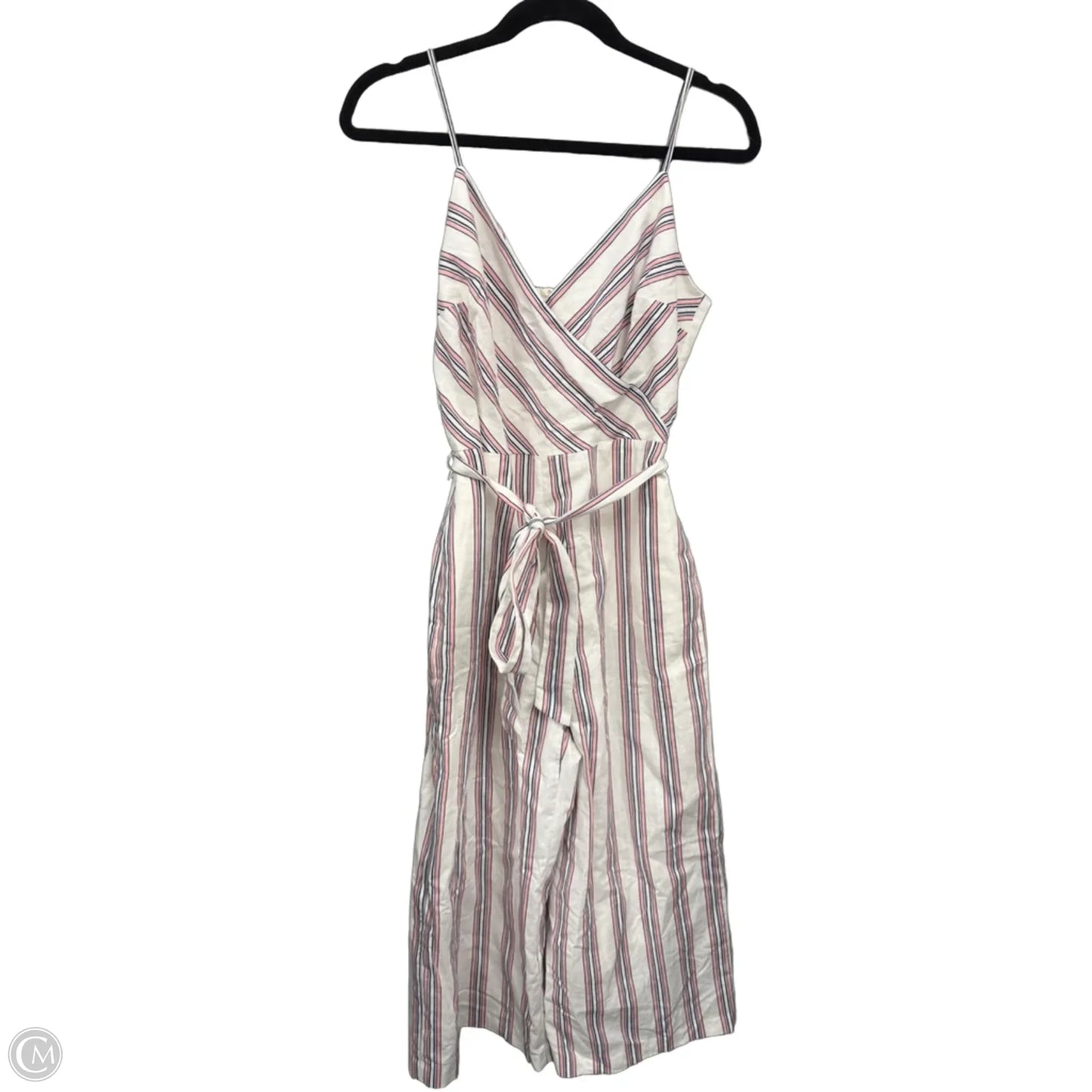 Jumpsuit By Banana Republic In Blue & White, Size: 2