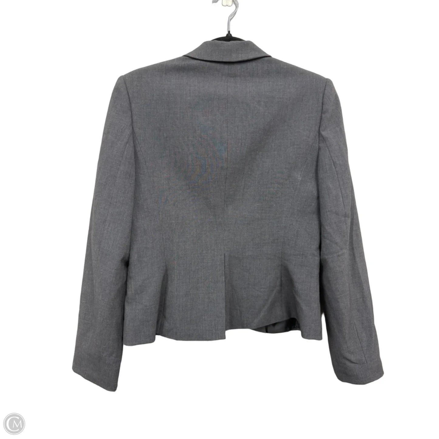 Blazer By Calvin Klein In Grey, Size: 4