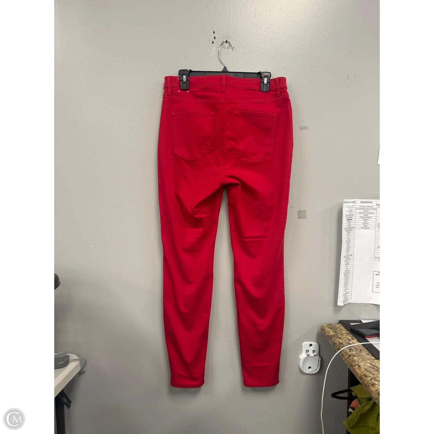 Jeans Jeggings By Talbots In Red, Size: 8