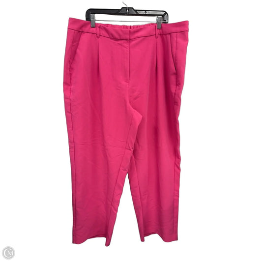 Pants Wide Leg By Old Navy In Pink, Size: 2x