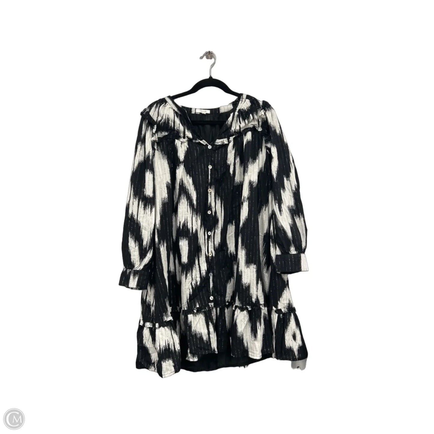 Dress Casual Short By Maurices In Black & White, Size: M