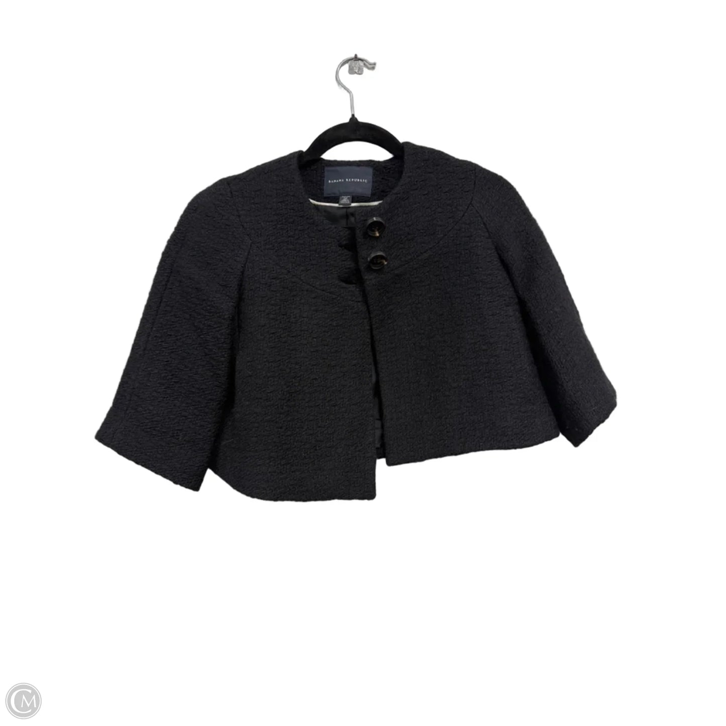 Blazer By Banana Republic In Black, Size: 0p