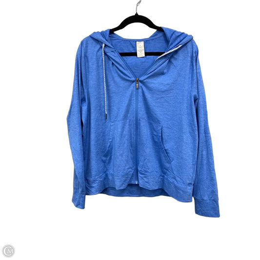 Athletic Jacket By Members Mark In Blue, Size: Xl