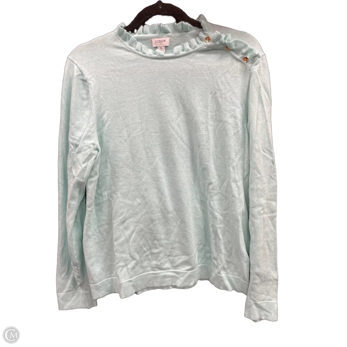 Sweater By J. Crew In Green, Size: Xl