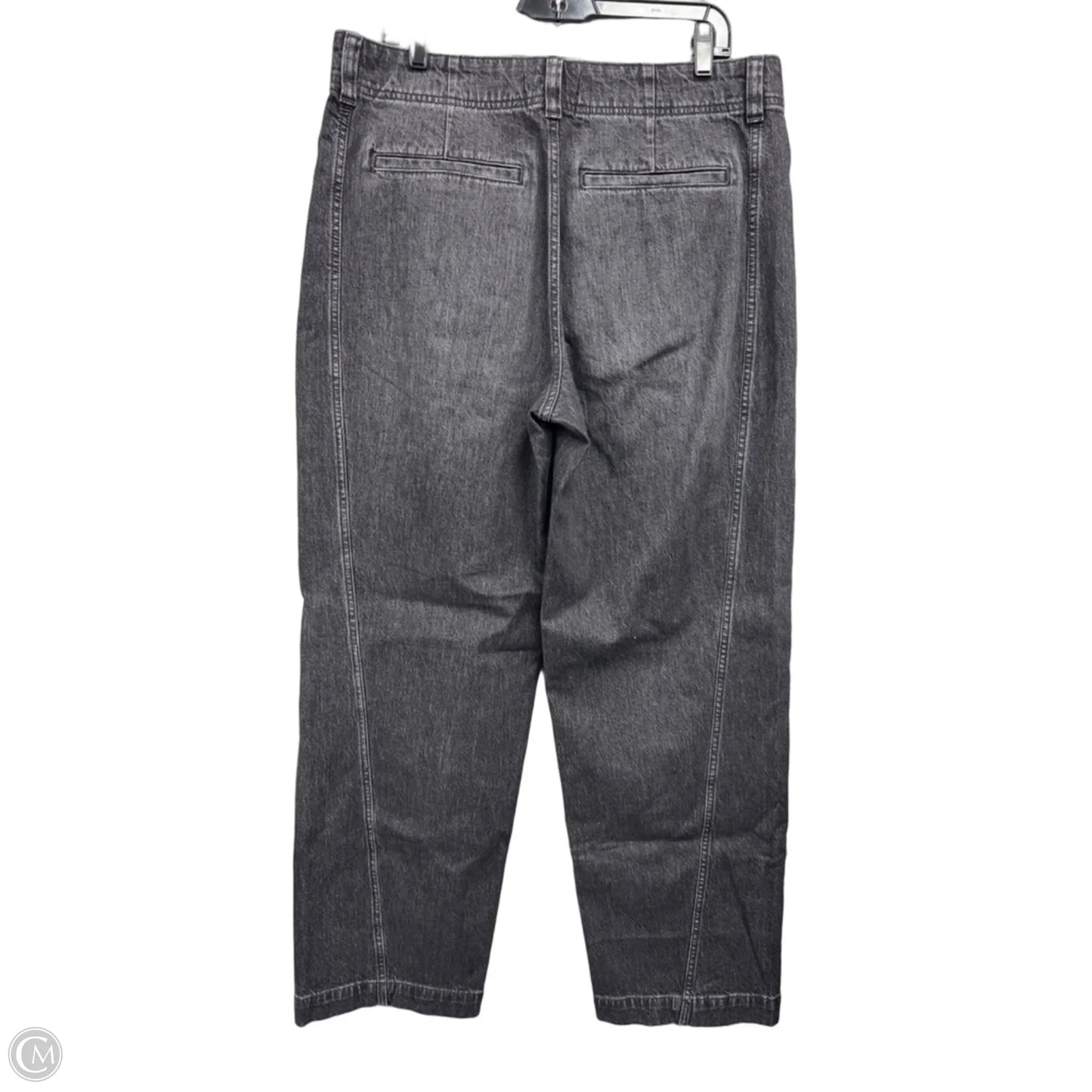 Jeans Wide Leg By Madewell In Grey Denim, Size: 12