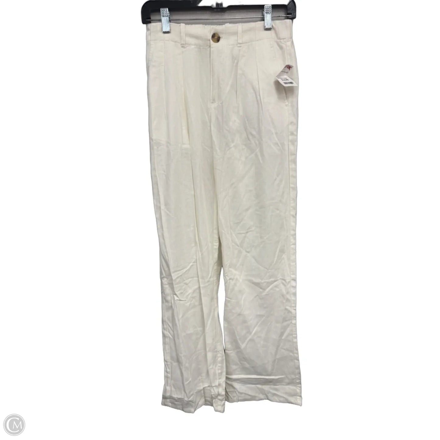 Pants Linen By Love Tree In Cream, Size: S