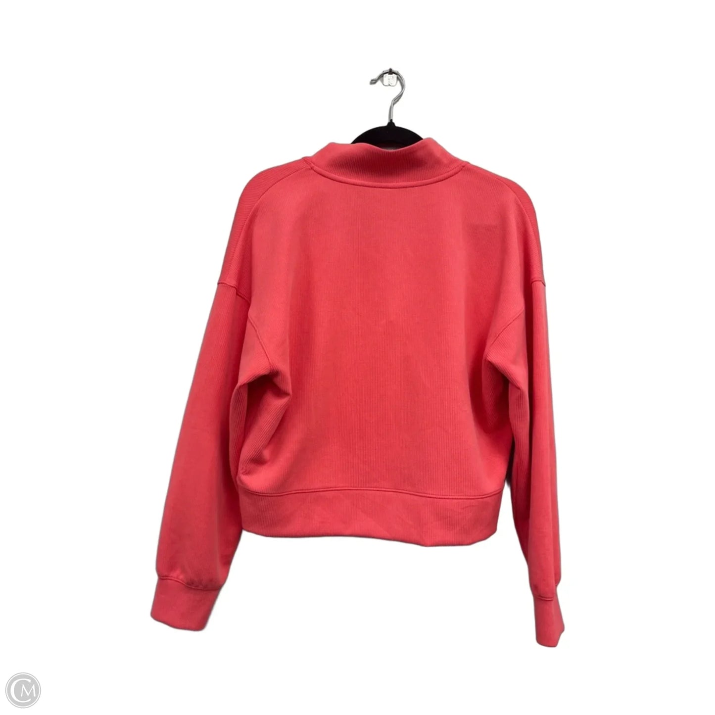 Athletic Sweatshirt Collar By All In Motion In Coral, Size: M