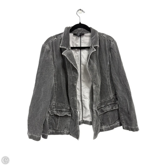 Jacket Other By Inc In Grey, Size: 2x