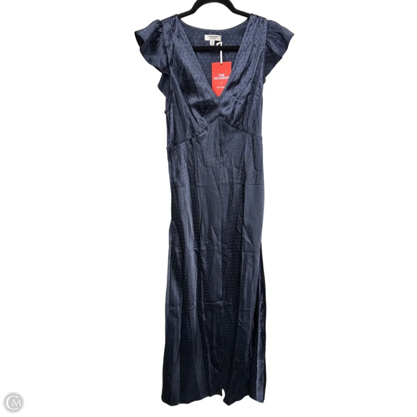 Dress Casual Maxi By Old Navy In Navy, Size: M