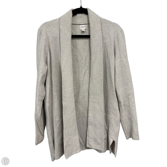 Sweater Cardigan By J. Crew In Grey, Size: M