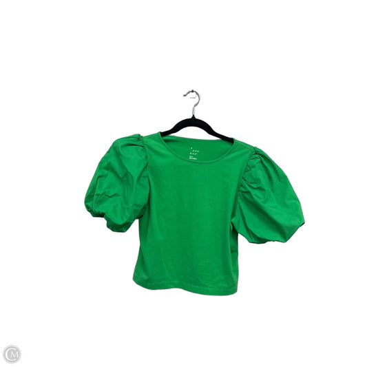 Top Short Sleeve By A New Day In Green, Size: S
