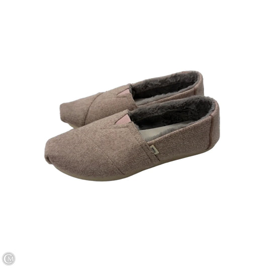 Shoes Flats By Toms In Pink, Size: 10
