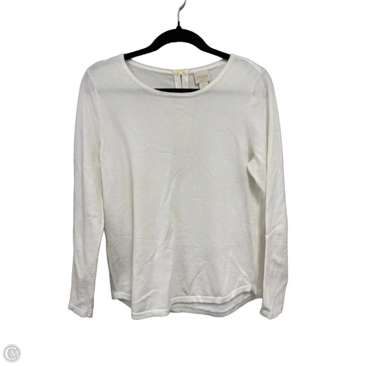 Sweater By Chicos In Ivory, Size: S