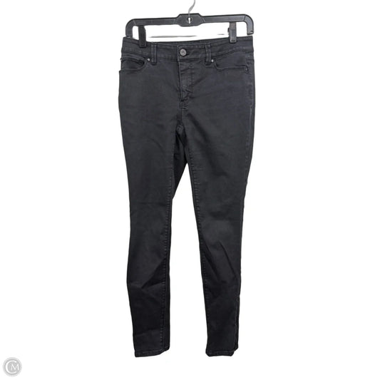 Jeans Skinny By White House Black Market In Black Denim, Size: 4
