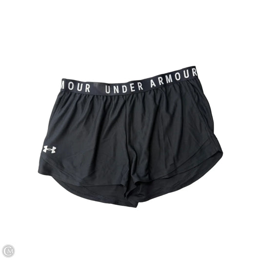 Athletic Shorts By Under Armour In Black, Size: Xl