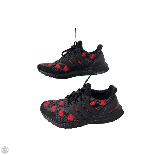 Shoes Athletic By Adidas In Black & Red, Size: 7