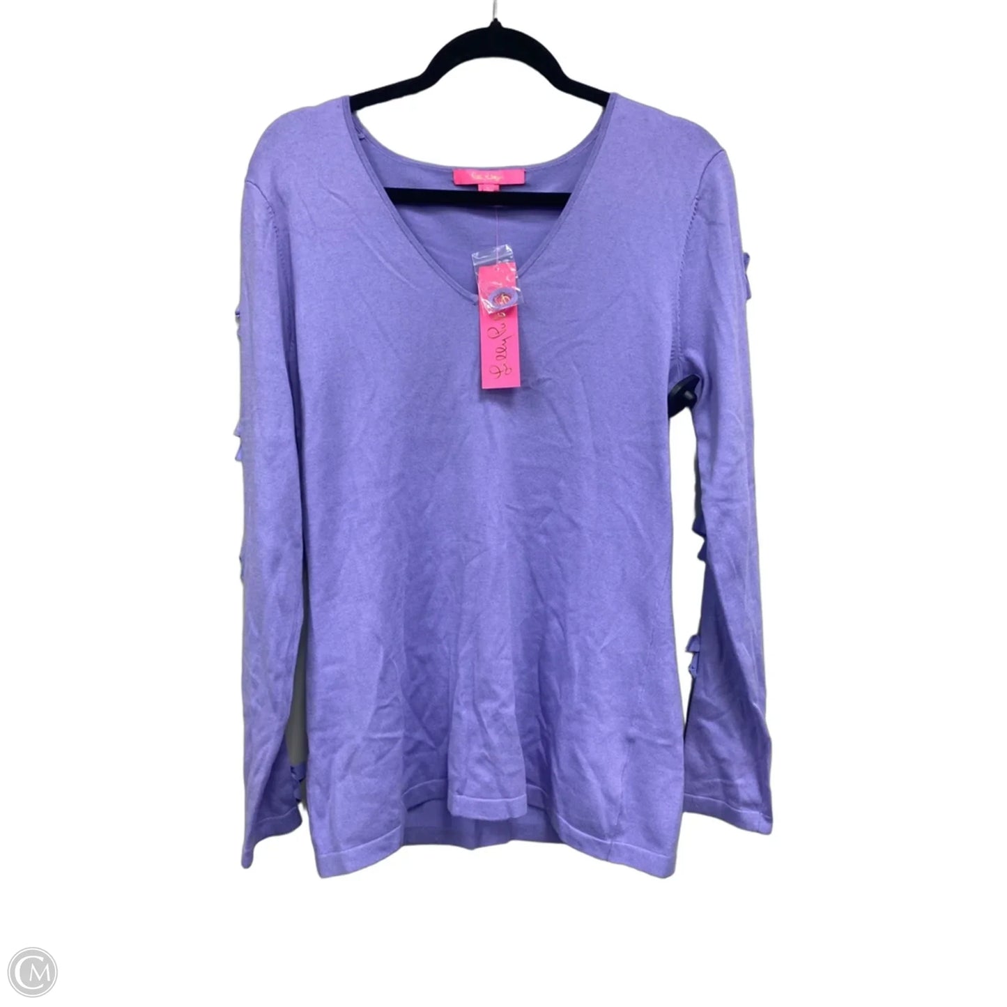 Sweater Designer By Lilly Pulitzer In Purple, Size: L