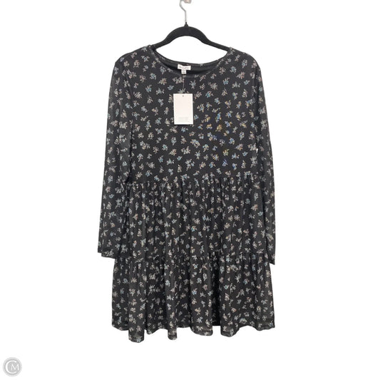 Dress Casual Short By Love Fire In Black & Cream, Size: 0x