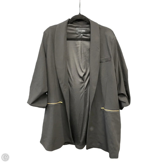 Blazer By Fashion Nova In Black & Gold, Size: 2x
