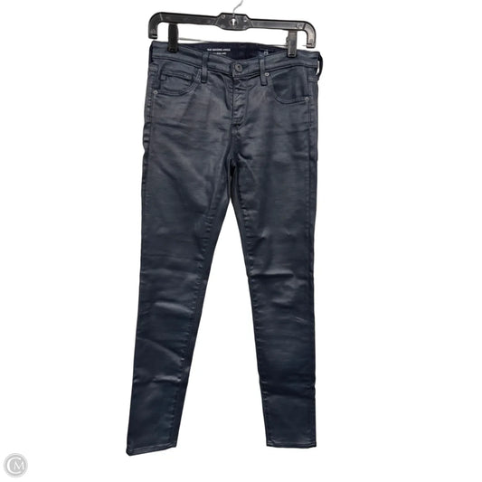 Jeans Skinny By Ag Jeans In Navy, Size: 2