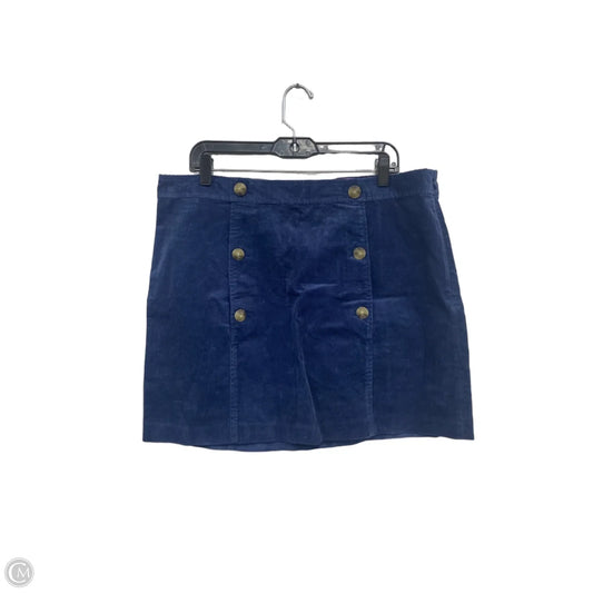 Skirt Mini & Short By Vineyard Vines In Navy, Size: 16