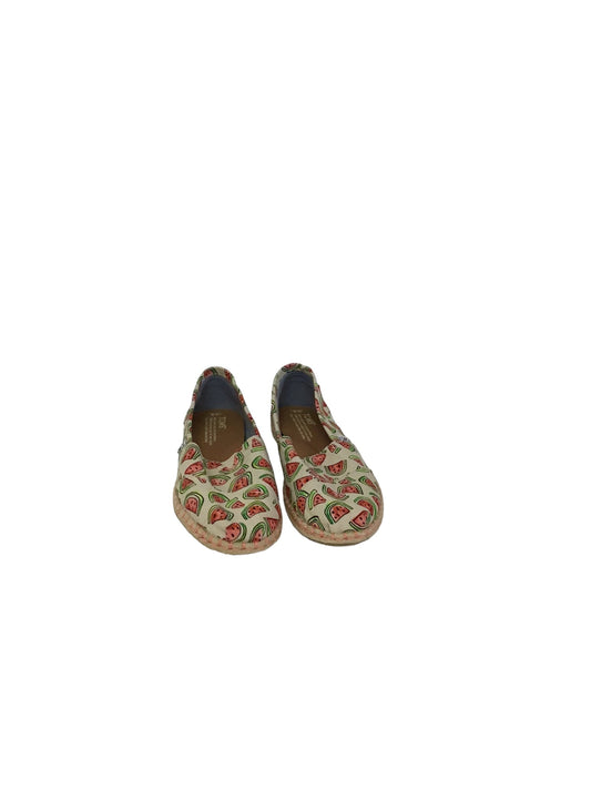 Shoes Flats By Toms In Multi-colored, Size: 8